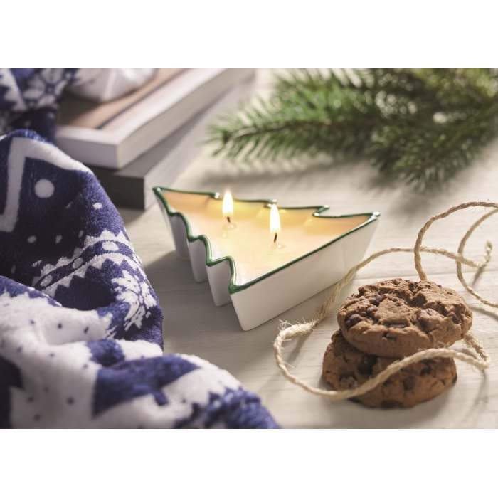 Reklámajándék | Holifir Növényi alapú gyertya 60 g, zöld