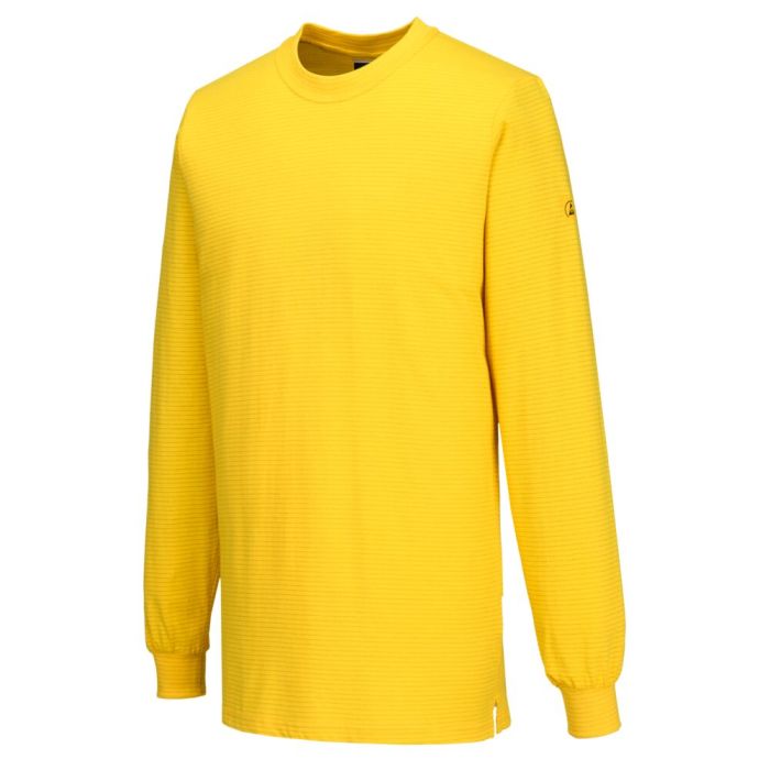 Portwest Hosszú ujjú póló-antisztatikus ESD, deep yellow | Adgift Reklámajándéktól Portwest Hosszú ujjú póló-antisztatikus ESD, deep yellow