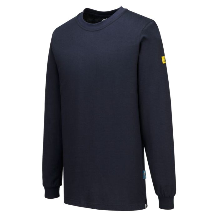 Portwest Hosszú ujjú póló-antisztatikus ESD, navy | Adgift Reklámajándéktól Portwest Hosszú ujjú póló-antisztatikus ESD, navy