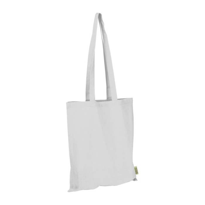 Reklámajándék | Hosszúfülű bevásárlótáska, 180g/m², fehér