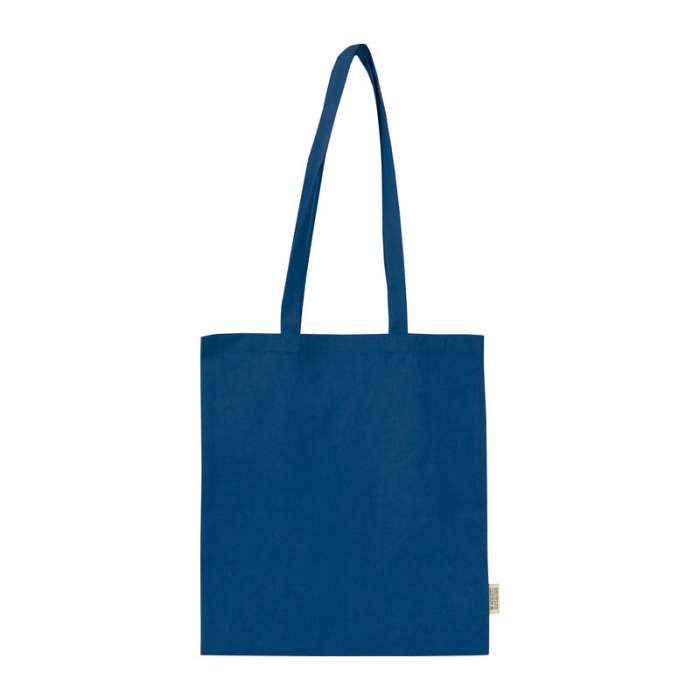 Reklámajándék | Hosszúfülű bevásárlótáska, 180g/m², sötétkék