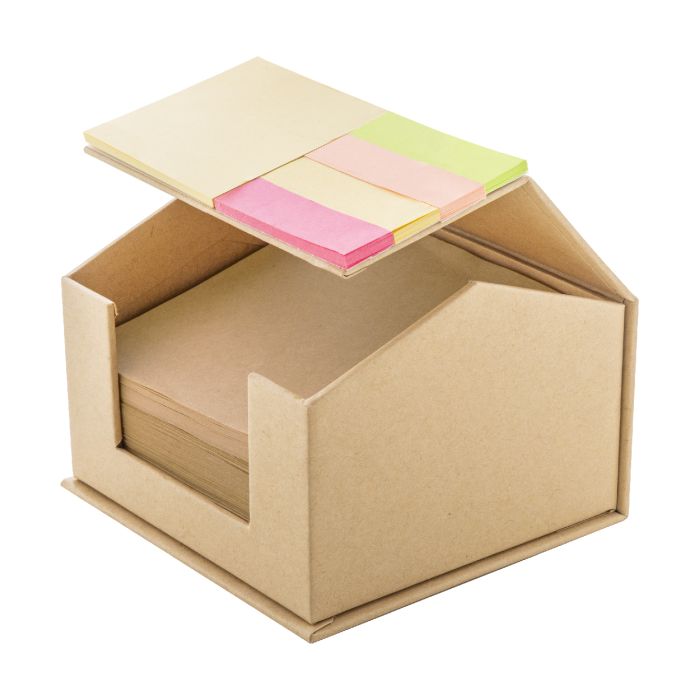 Hutnot jegyzetadagoló, natúr | Reklámajándék, reklámtárgy, céges ajándék, egyedi reklámajándék Reklámajándék | Hutnot jegyzetadagoló, natúr