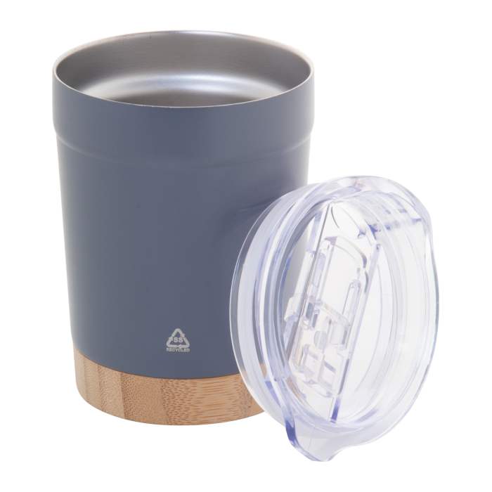 Reklámajándék | Icatu thermo pohár, szürke, 300 ml