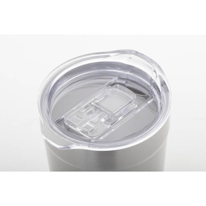 Reklámajándék | Icatu XL thermo pohár, ezüst, 600 ml