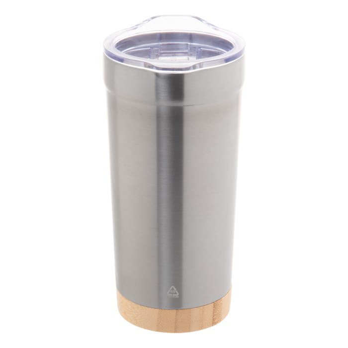Reklámajándék | Icatu XL thermo pohár, ezüst, 600 ml