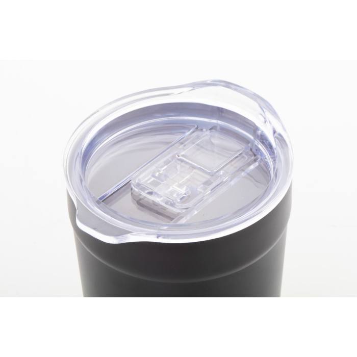 Reklámajándék | Icatu XL thermo pohár, fekete, 600 ml
