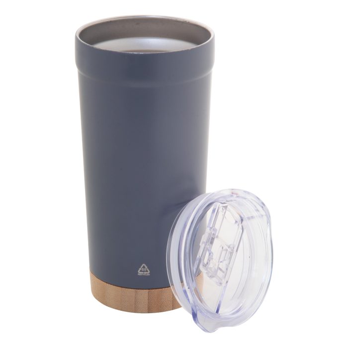 Reklámajándék | Icatu XL thermo pohár, szürke, 600 ml