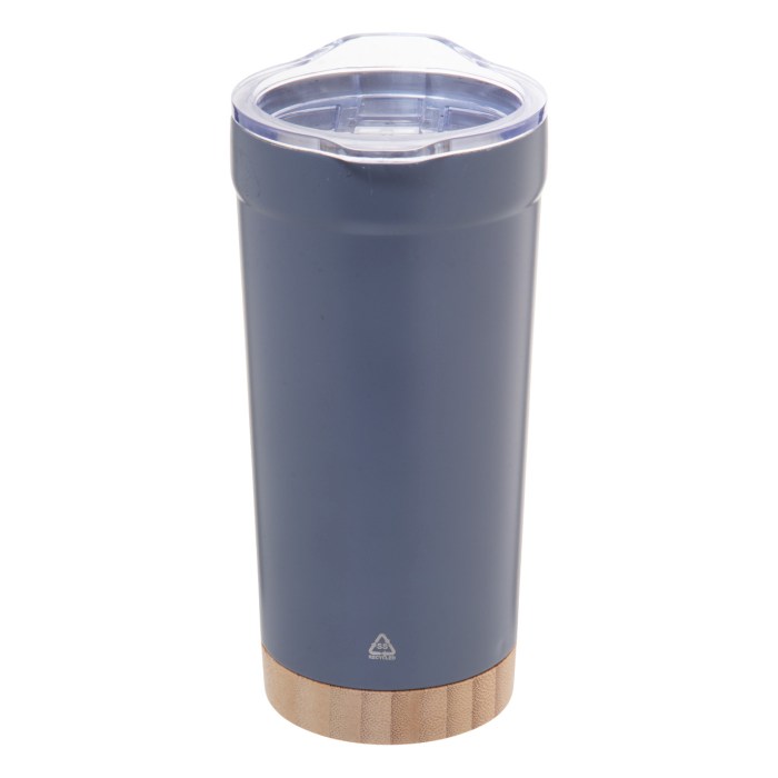 Reklámajándék | Icatu XL thermo pohár, szürke, 600 ml