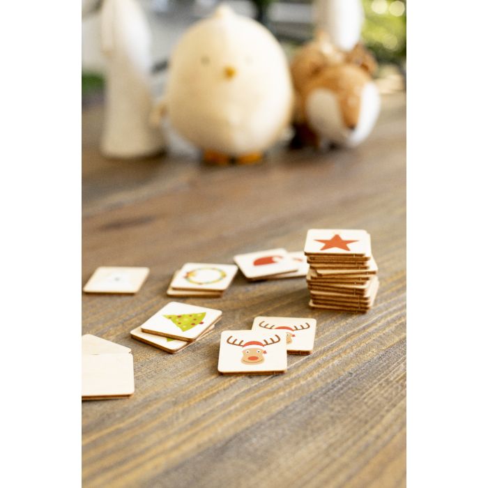 Immermor Xmas memóriajáték, natúr | Reklámajándék, reklámtárgy, céges ajándék, egyedi reklámajándék Reklámajándék | Immermor Xmas memóriajáték, natúr