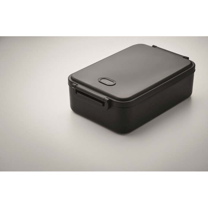 Reklámajándék | Indusmax PP uzsonnásdoboz 2200ml, fekete