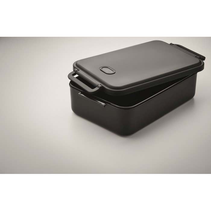 Reklámajándék | Indusmax PP uzsonnásdoboz 2200ml, fekete