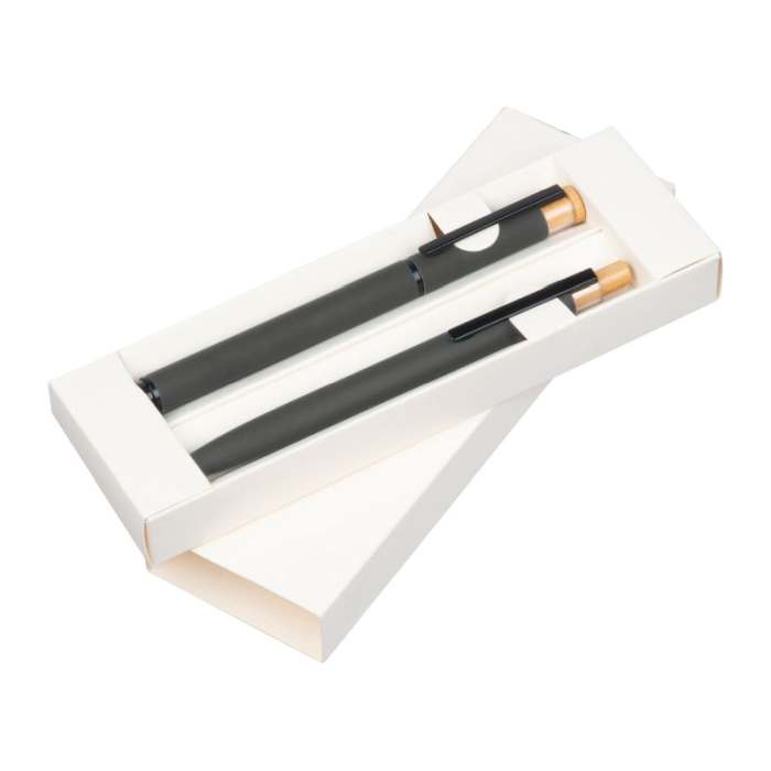 Írószer készlet újrahasznosított alumíniumból, ezüst | Reklámajándék, reklámtárgy, céges ajándék, egyedi reklámajándék Reklámajándék | Írószer készlet újrahasznosított alumíniumból, ezüst