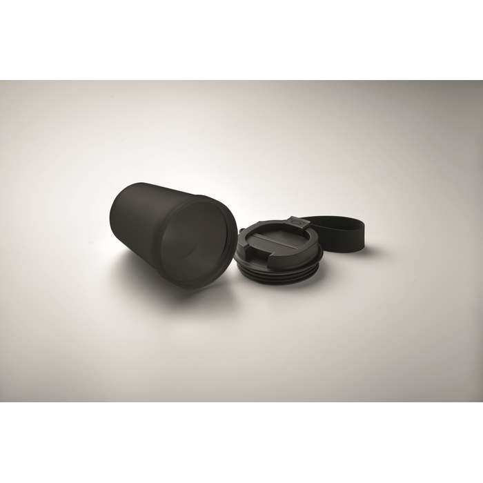 Reklámajándék | Isforden Tumbler Szimplafalú pohár 300 ml, fekete