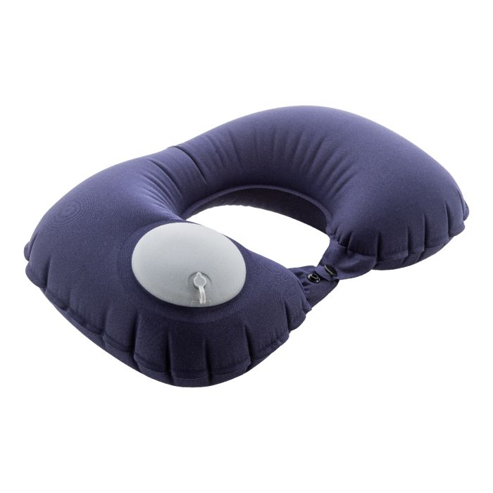 Jetpump RPET nyakpárna, sötét kék | Reklámajándék, reklámtárgy, céges ajándék, egyedi reklámajándék Reklámajándék | Jetpump RPET nyakpárna, sötét kék