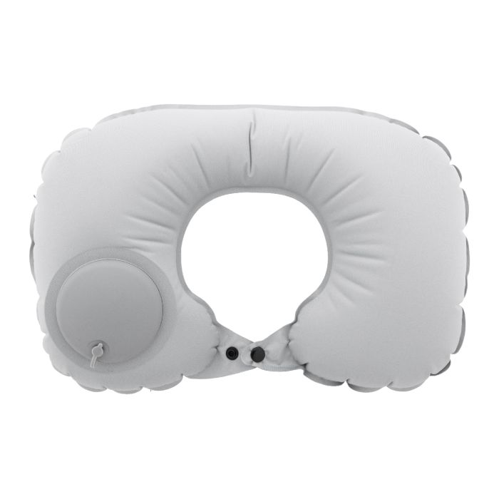 Jetpump RPET nyakpárna, szürke | Reklámajándék, reklámtárgy, céges ajándék, egyedi reklámajándék Reklámajándék | Jetpump RPET nyakpárna, szürke