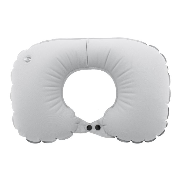 Jetpump RPET nyakpárna, szürke | Reklámajándék, reklámtárgy, céges ajándék, egyedi reklámajándék Reklámajándék | Jetpump RPET nyakpárna, szürke