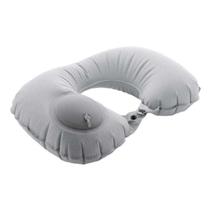 Jetpump RPET nyakpárna, szürke | Reklámajándék, reklámtárgy, céges ajándék, egyedi reklámajándék Reklámajándék | Jetpump RPET nyakpárna, szürke