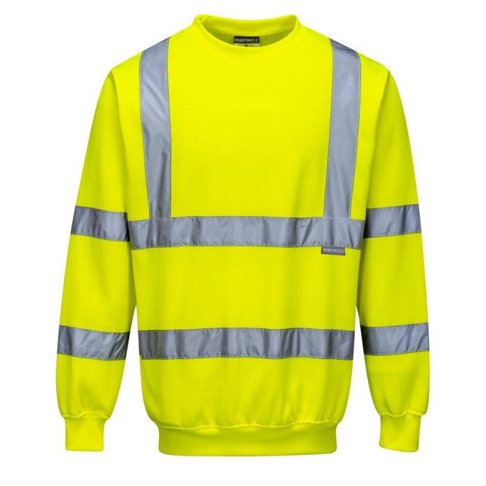Portwest Jól láthatósági pulóver, sárga | Adgift Reklámajándéktól Portwest Jól láthatósági pulóver, sárga