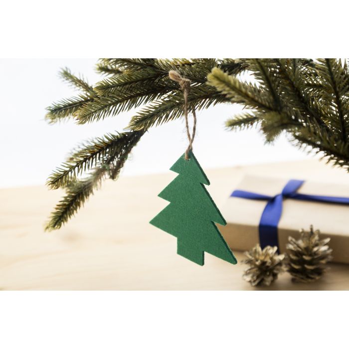 Reklámajándék | Joulox RPET karácsonyfadísz, Mikulás zokni, piros