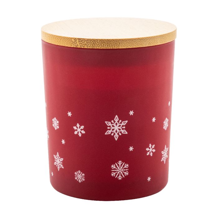 Jouluz karácsonyi gyertya, fahéj, piros | Reklámajándék, reklámtárgy, céges ajándék, egyedi reklámajándék Reklámajándék | Jouluz karácsonyi gyertya, fahéj, piros