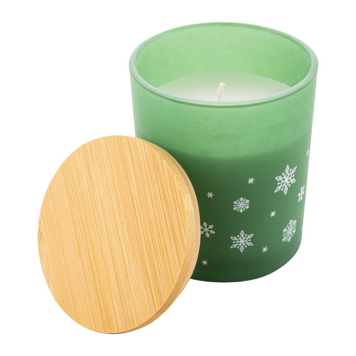 Jouluz karácsonyi gyertya, fenyő, zöld | Reklámajándék, reklámtárgy, céges ajándék, egyedi reklámajándék Reklámajándék | Jouluz karácsonyi gyertya, fenyő, zöld