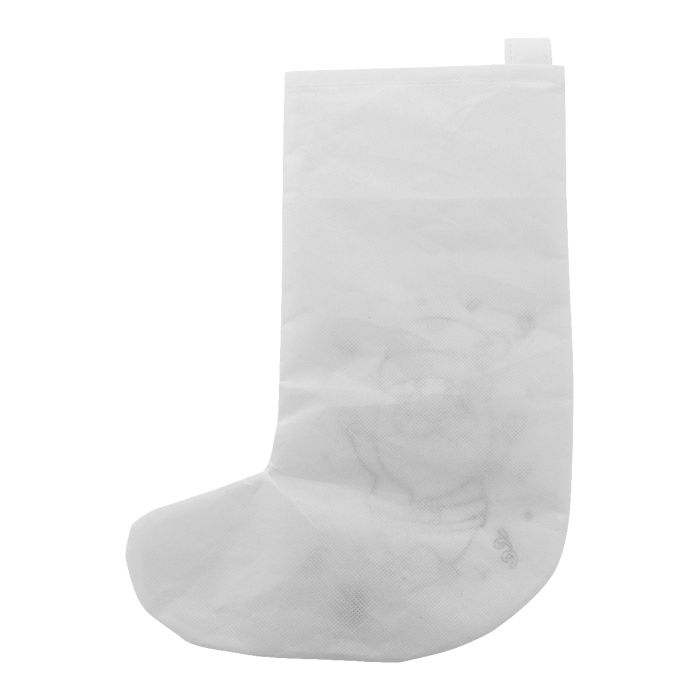 Reklámajándék | Julfar Gift színezhető karácsonyi zokni, fehér