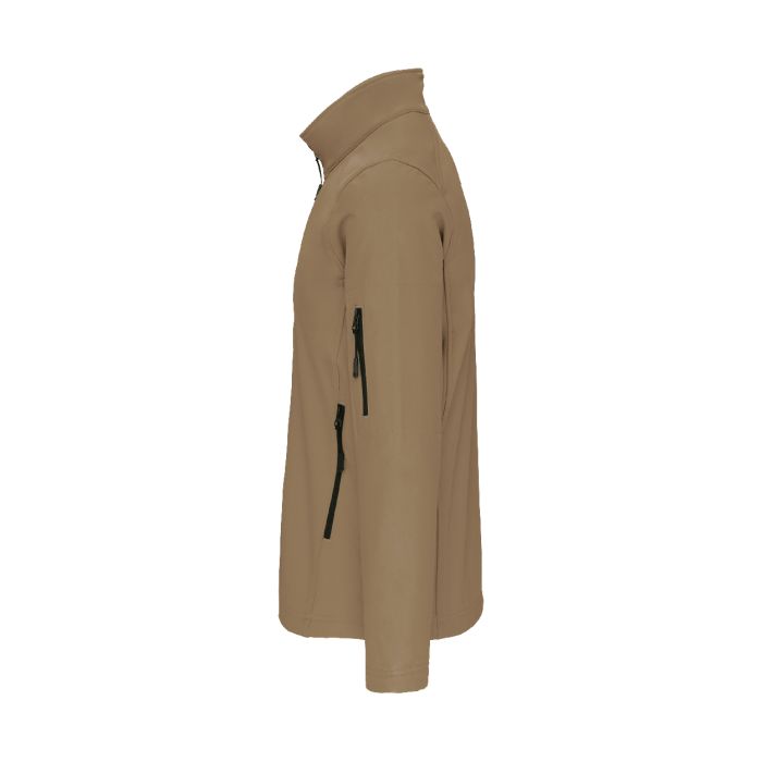 Reklámajándék | KA401 3 rétegű softshell kabát, barna