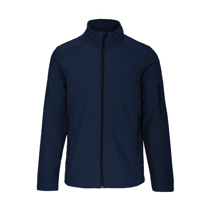 KA401 3 rétegű softshell kabát, sötét kék | Reklámajándék, reklámtárgy, céges ajándék, egyedi reklámajándék Reklámajándék | KA401 3 rétegű softshell kabát, sötét kék