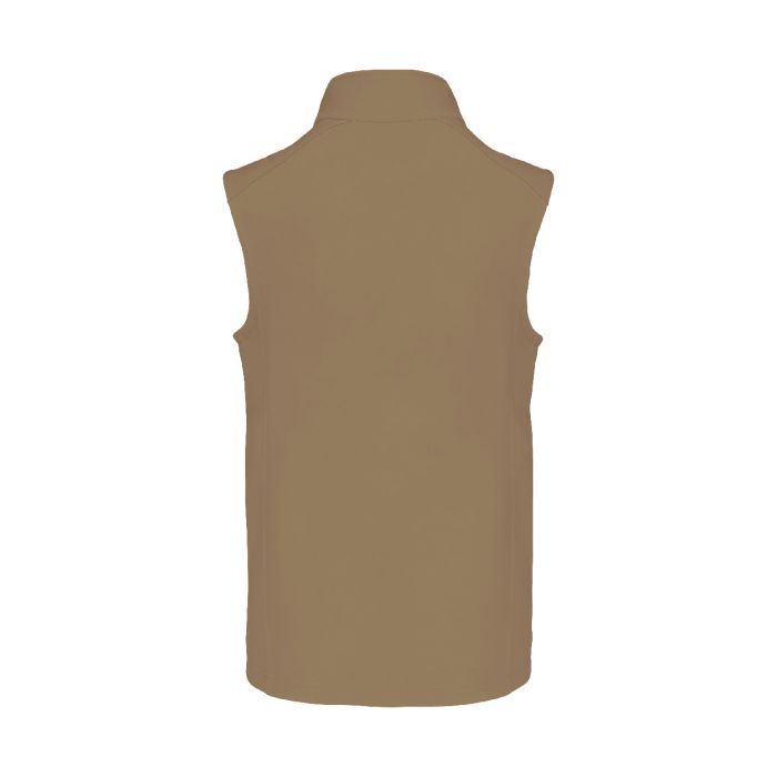 Reklámajándék | KA403 3 rétegű softshell testmelegítő mellény, barna