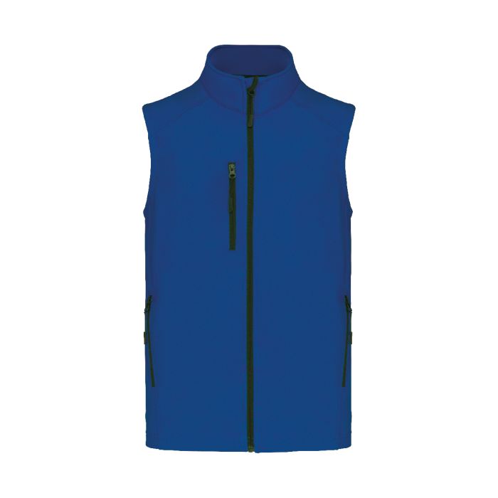KA403 3 rétegű softshell testmelegítő mellény, kék | Reklámajándék, reklámtárgy, céges ajándék, egyedi reklámajándék Reklámajándék | KA403 3 rétegű softshell testmelegítő mellény, kék