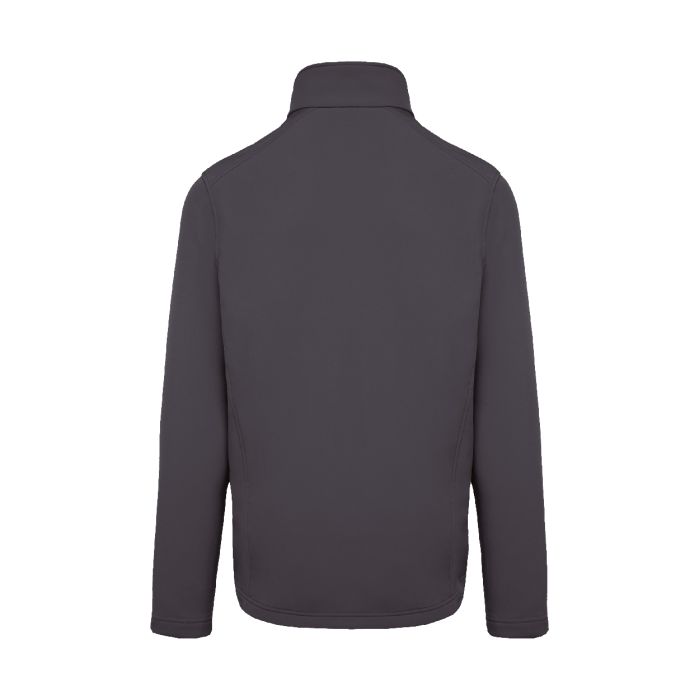 Reklámajándék | KA424 2 rétegű softshell kabát, sötétszürke