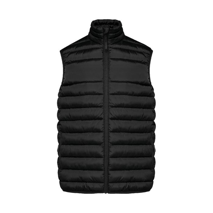 Reklámajándék | KA6172 bélelt testmelegítő mellény, fekete