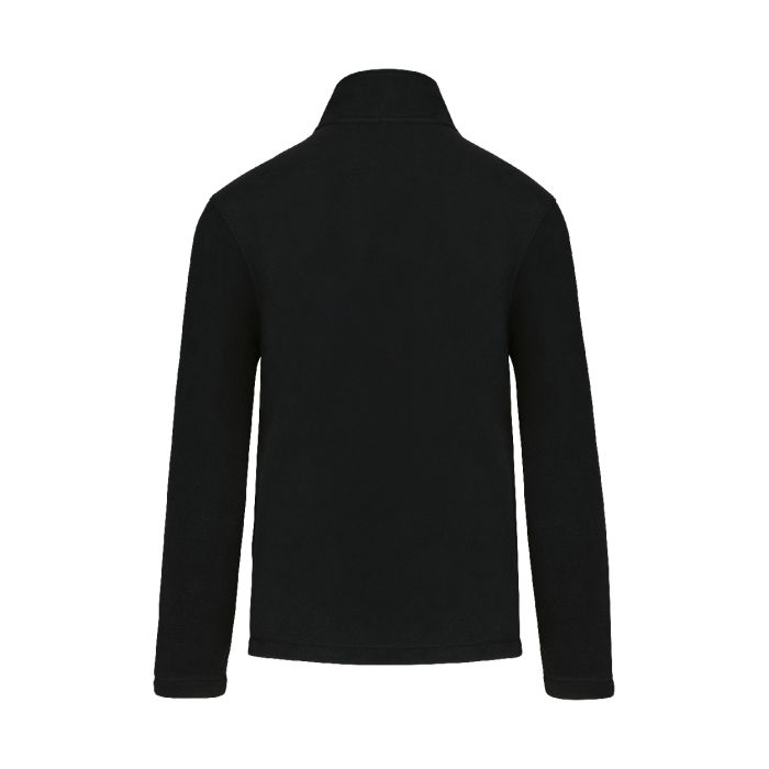 Reklámajándék | KA9102 teljes cipzáras polárkabát, fekete