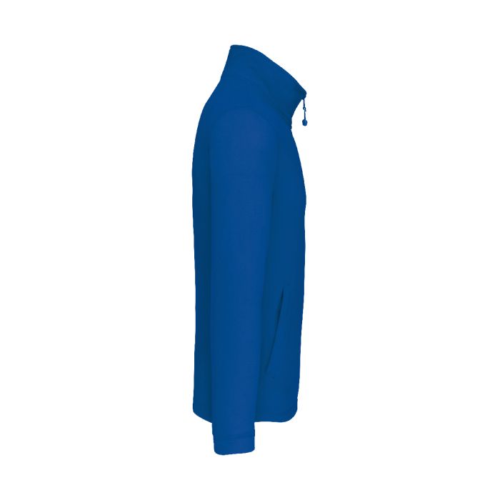 Reklámajándék | KA9102 teljes cipzáras polárkabát, kék