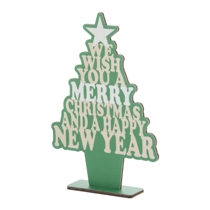 Reklámajándék | Kampsala asztali karácsonyfa, zöld
