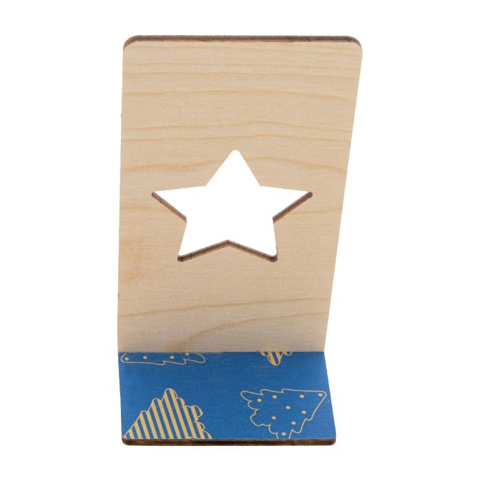 Kannykka Creative karácsonyi mobiltartó, csillag, natúr | Reklámajándék, reklámtárgy, céges ajándék, egyedi reklámajándék Reklámajándék | Kannykka Creative karácsonyi mobiltartó, csillag, natúr