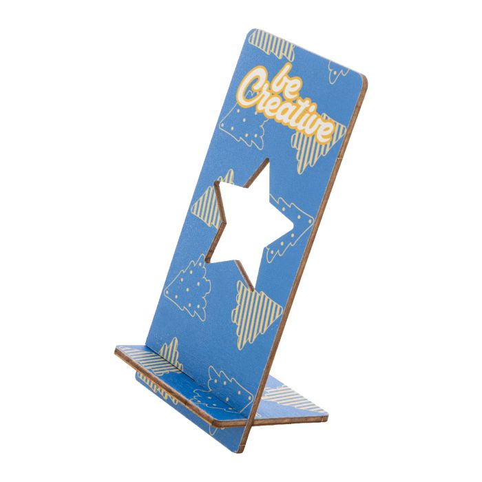 Reklámajándék | Kannykka Creative karácsonyi mobiltartó, csillag, natúr