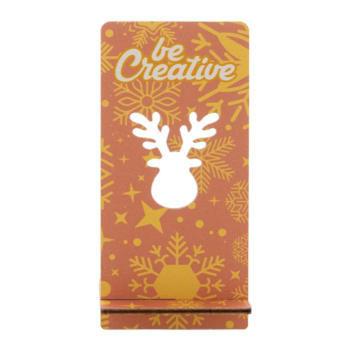Kannykka Creative karácsonyi mobiltartó, rénszarvas, natúr | Reklámajándék, reklámtárgy, céges ajándék, egyedi reklámajándék Reklámajándék | Kannykka Creative karácsonyi mobiltartó, rénszarvas, natúr