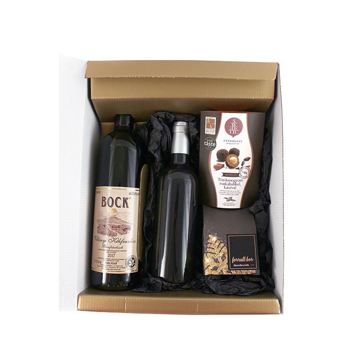 Céges Karácsonyi Ajándék: Karácsonyi ajándékcsomag cégeknek - Borozós