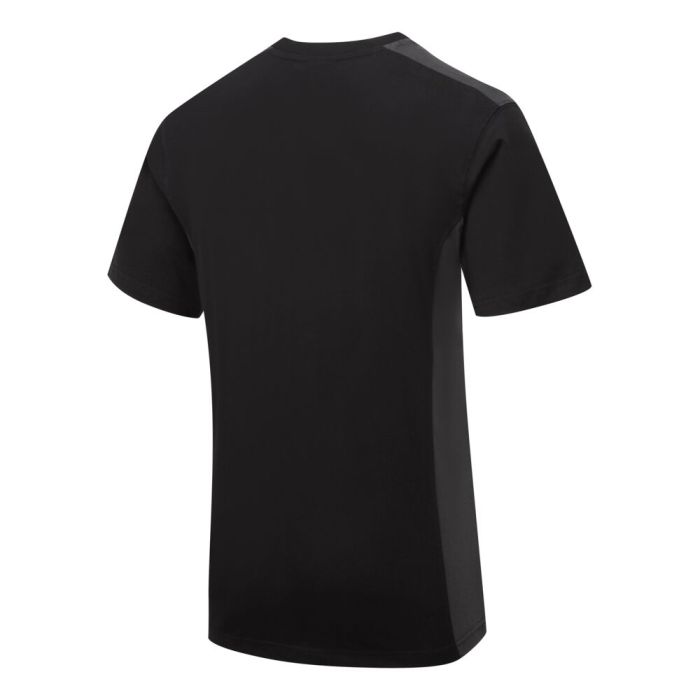 Portwest Kéttónusú Póló S/S, fekete/szürke