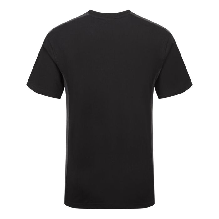 Portwest Kéttónusú Póló S/S, fekete/szürke