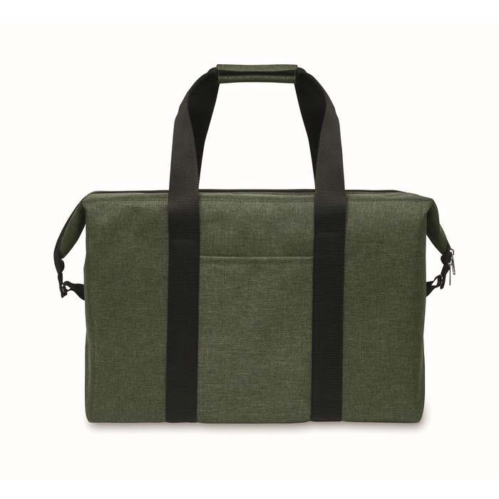 Reklámajándék | Kira 300D RPET hűtőtáska 37l, sötétzöld