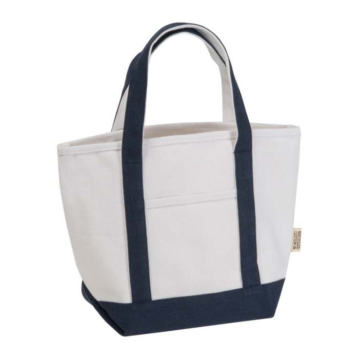 Kisméretű újrahasznosított pamut táska, bézs | Reklámajándék, reklámtárgy, céges ajándék, egyedi reklámajándék Reklámajándék | Kisméretű újrahasznosított pamut táska, bézs