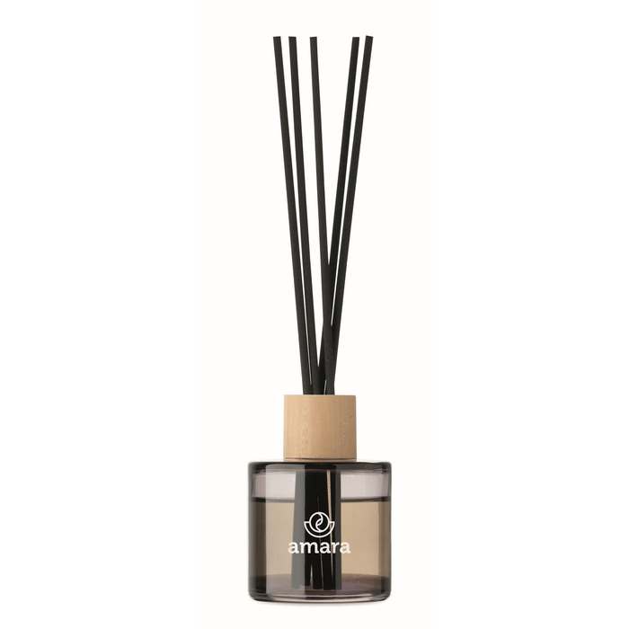 Reklámajándék | Knos Vanília illatú pálcás diffúzor, fekete