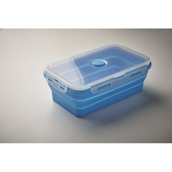 Reklámajándék | Kolapso Összecsukh. szilikon ételdoboz, világoskék