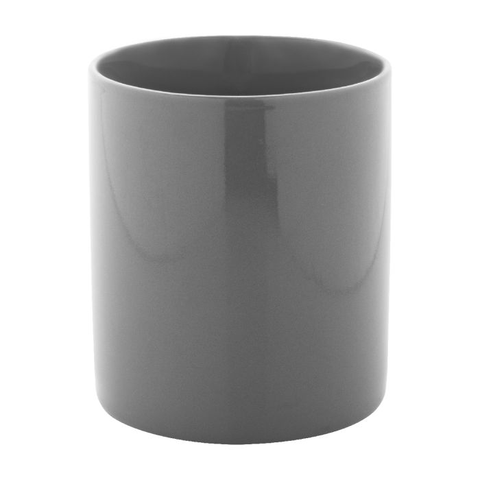 Reklámajándék | Kolomu színes kerámia bögre, szürke