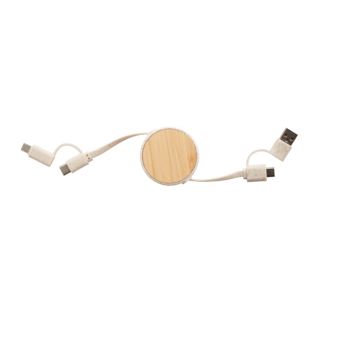 Reklámajándék | Komugo USB töltőkábel, natúr