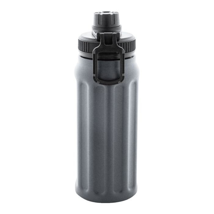 Reklámajándék | Kongma újrahasznosított rozsdamentes acél termosz, szürke