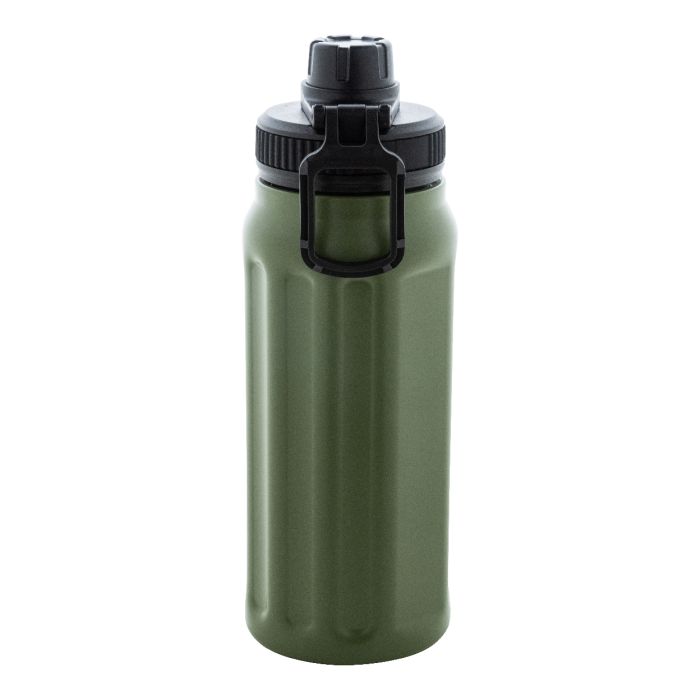 Reklámajándék | Kongma újrahasznosított rozsdamentes acél termosz, zöld