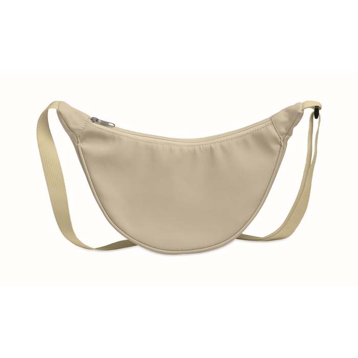 Reklámajándék | Korovin Cross Félhold táska 400D oxford, bézs